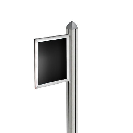 AZAR DISPLAYS 8.5"W x 11"H Double-Sided Slide-in Frame for Sky Tower Display 300267-SLV